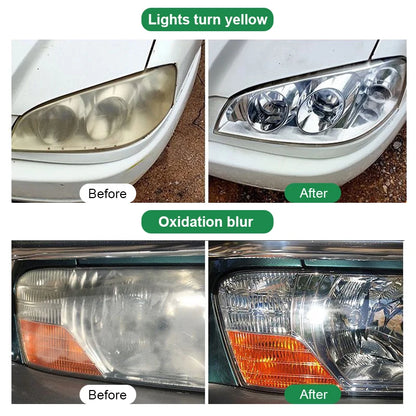 Car Headlight Restoration: Cleaning Emulsion for Polishing + FREE Sandpaper