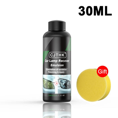 Car Headlight Restoration: Cleaning Emulsion for Polishing + FREE Sandpaper