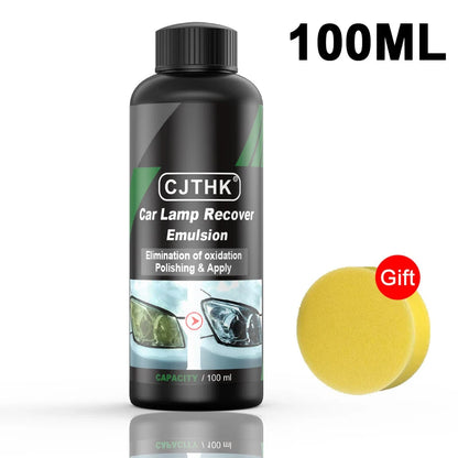 Car Headlight Restoration: Cleaning Emulsion for Polishing + FREE Sandpaper